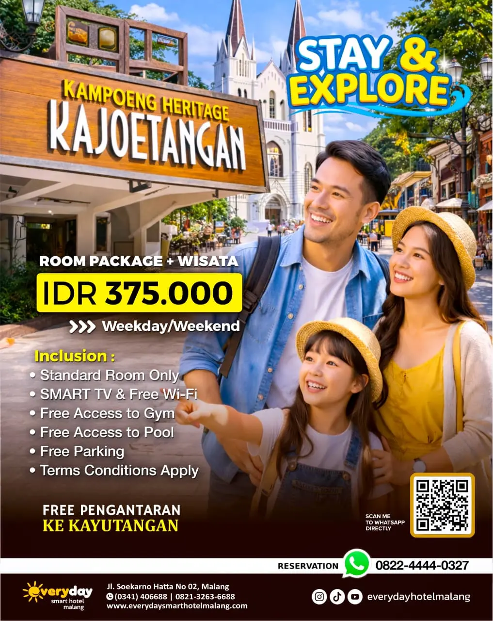 Room Package + Wisata